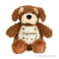 Preview: Hund Cockapoo Kuscheltier bestickt mit Namen